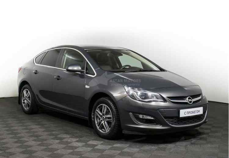 Opel Astra J Рестайлинг