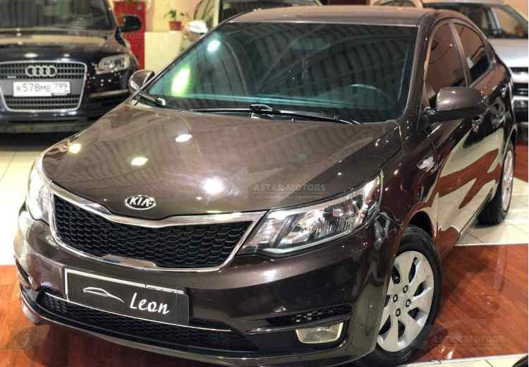 Kia Rio III Рестайлинг