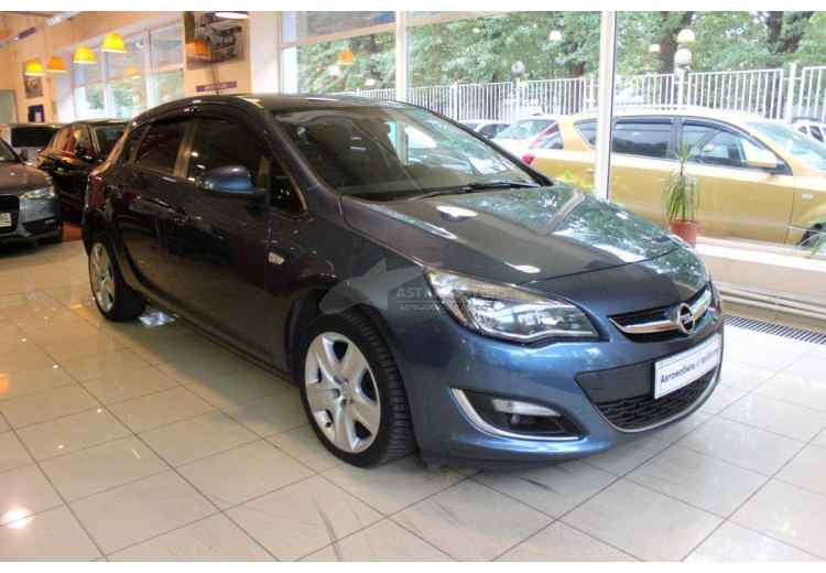 Opel Astra J Рестайлинг