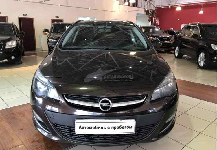 Opel Astra J Рестайлинг