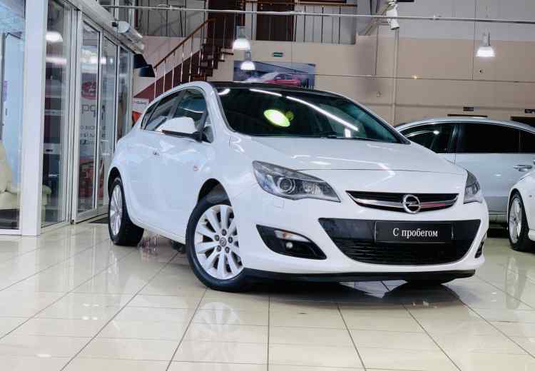 Opel Astra J Рестайлинг