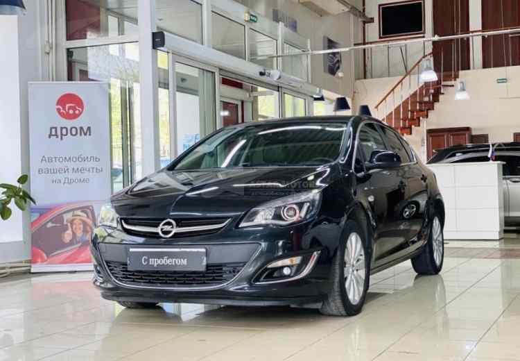 Opel Astra J Рестайлинг