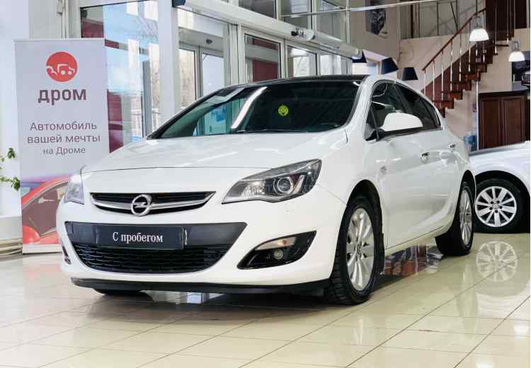 Opel Astra J Рестайлинг