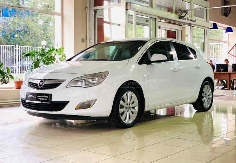 Opel Astra J Рестайлинг