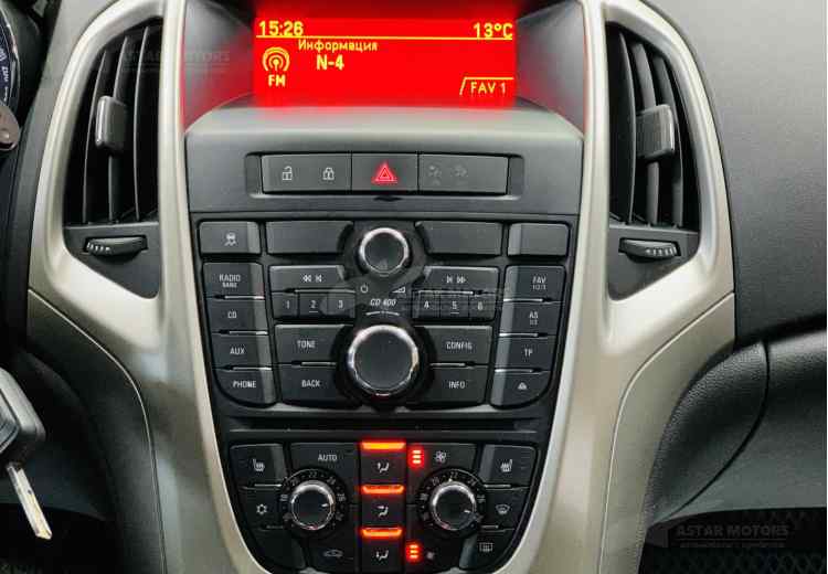 Opel Astra J Рестайлинг