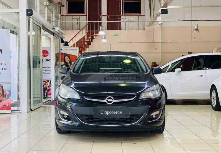 Opel Astra J Рестайлинг