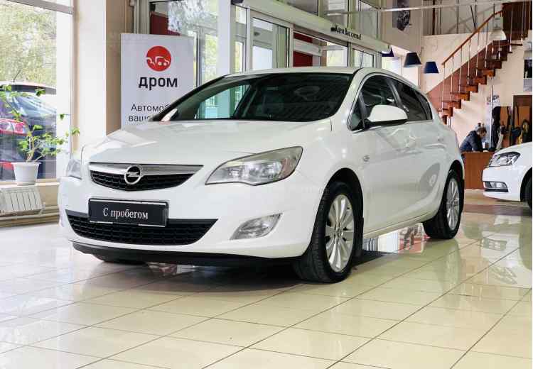 Opel Astra J Рестайлинг