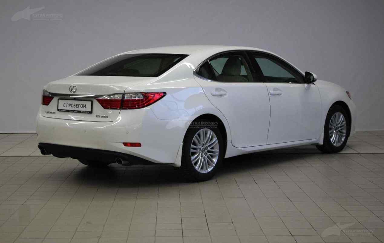 Lexus es 250 белый перламутр