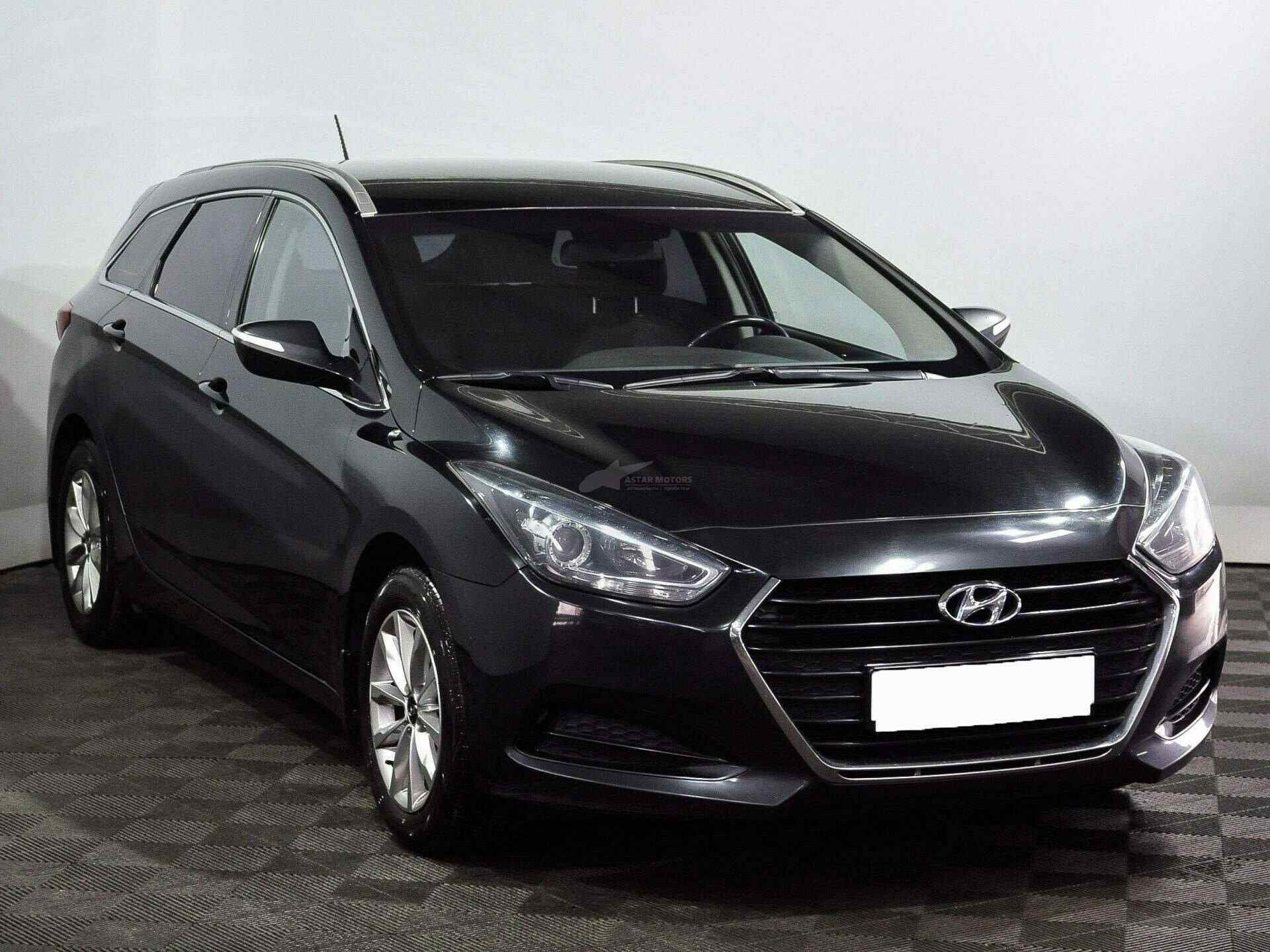 Hyundai i40 2015 черный.