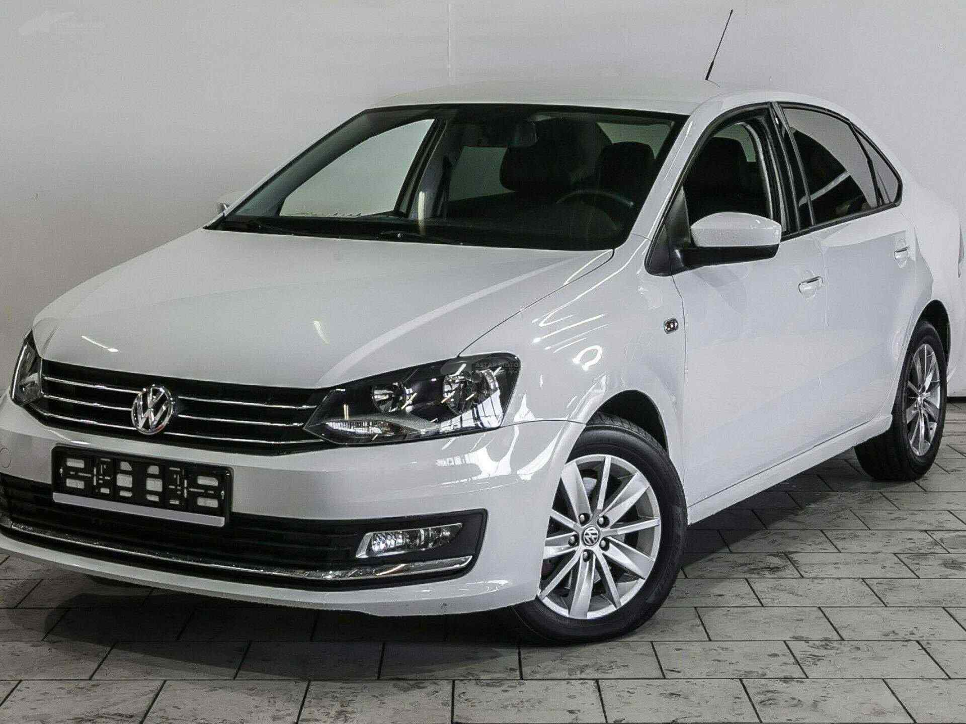 Volkswagen Polo 2016 Р±РµР»С‹Р№